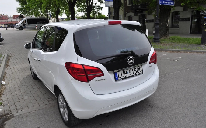 Opel Meriva cena 15900 przebieg: 198000, rok produkcji 2012 z Solec Kujawski małe 56